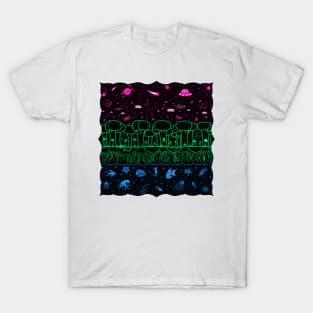 Layers of the World, Polysexual Flag T-Shirt